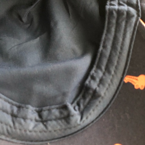 🍁 BUNDLE ONLY - 5/$15 Crocodile Kangol Style Cap, Toddler 2-6y, Blue & Orange - Picture 4 of 5